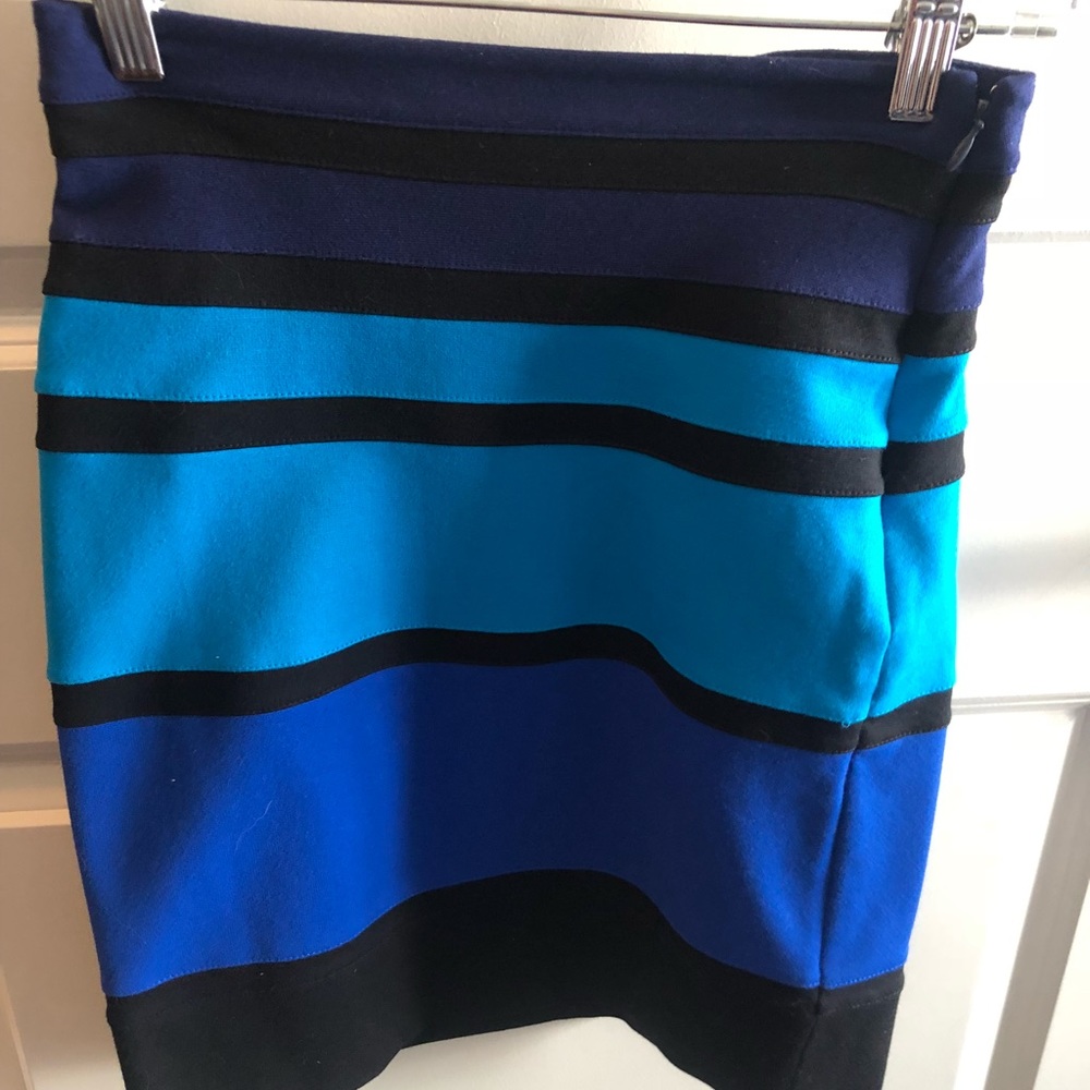EXPRESS color block pencil skirt